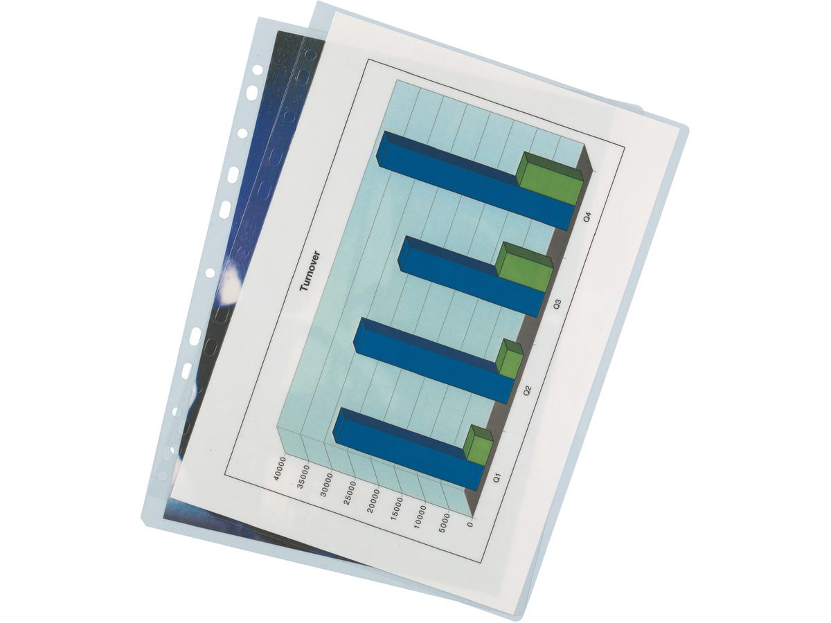 LEITZ Laminiertasche A4 33878 glanz, 125my 100 Stk (5411313338783)