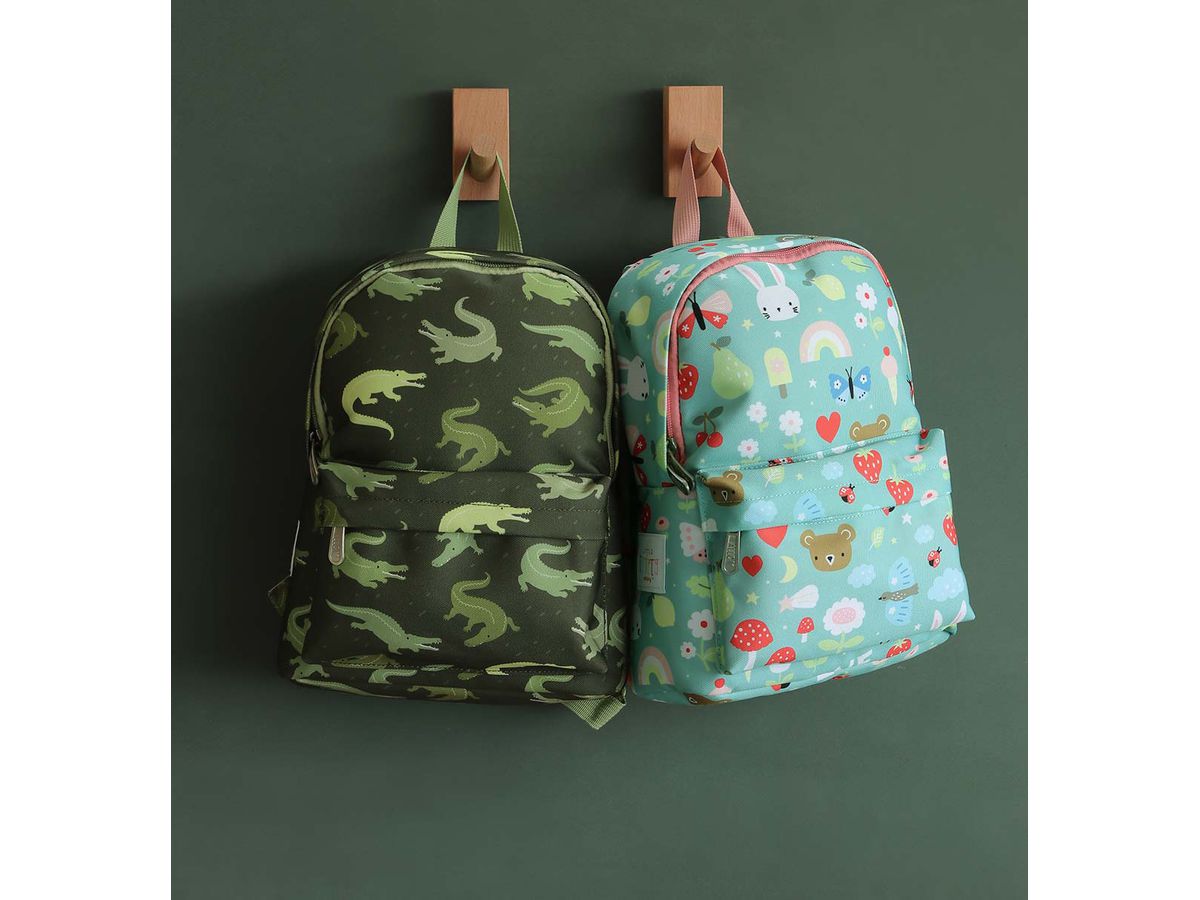 ALLC Petit sac à dos Crocodile BPCRGR70 23.5x30x10cm (8719715002767)