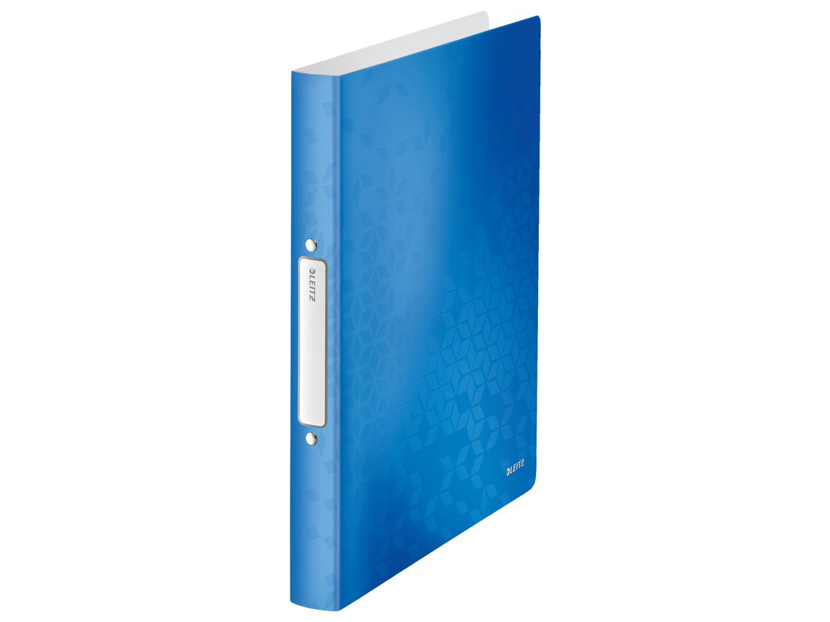 LEITZ Classeur à anneaux WOW PP A4 42570036 bleu 25mm (4002432106356)