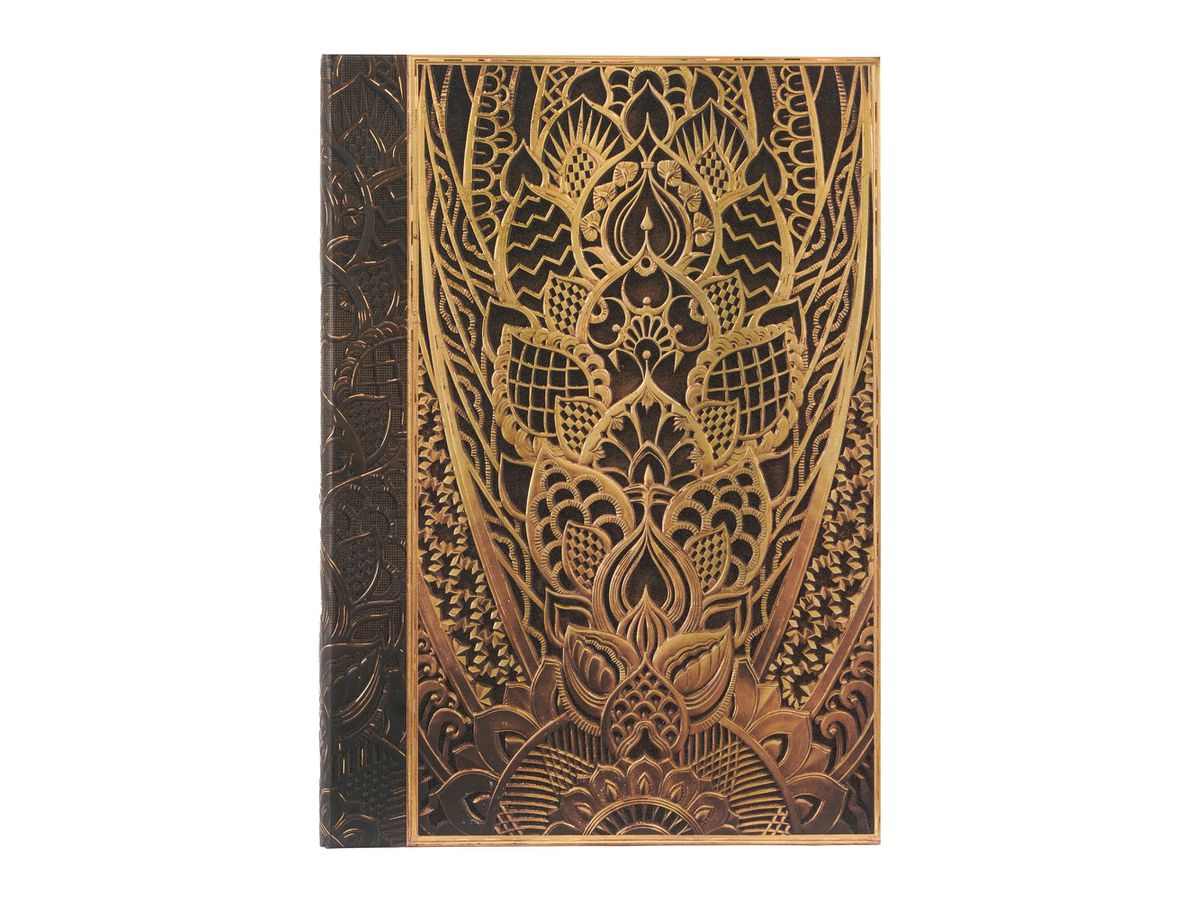 PAPERBLANKS Notizbuch Chanin-Hochhaus Midi PB9605-4 blanko 144 Seiten (9781439796054)