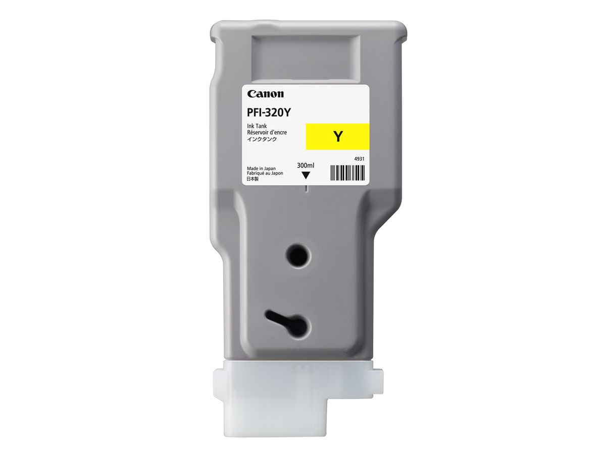 CANON Tintenpatrone yellow PFI-320Y iPF TM 200/305 300ml (0013803303087)