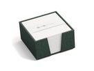 BIGSO BOX OF SWEDEN Portamemo James 110x110mm 2711C5901 in lino, verde scuro (7330061271594)
