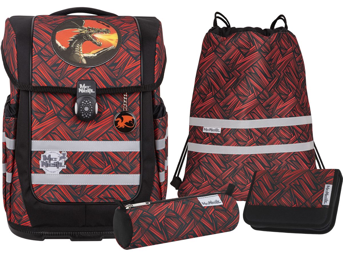 MCNEILL Set Cartable ERGO COMPACTO 9660261000 ZACK 5 pcs. (4017245965816)