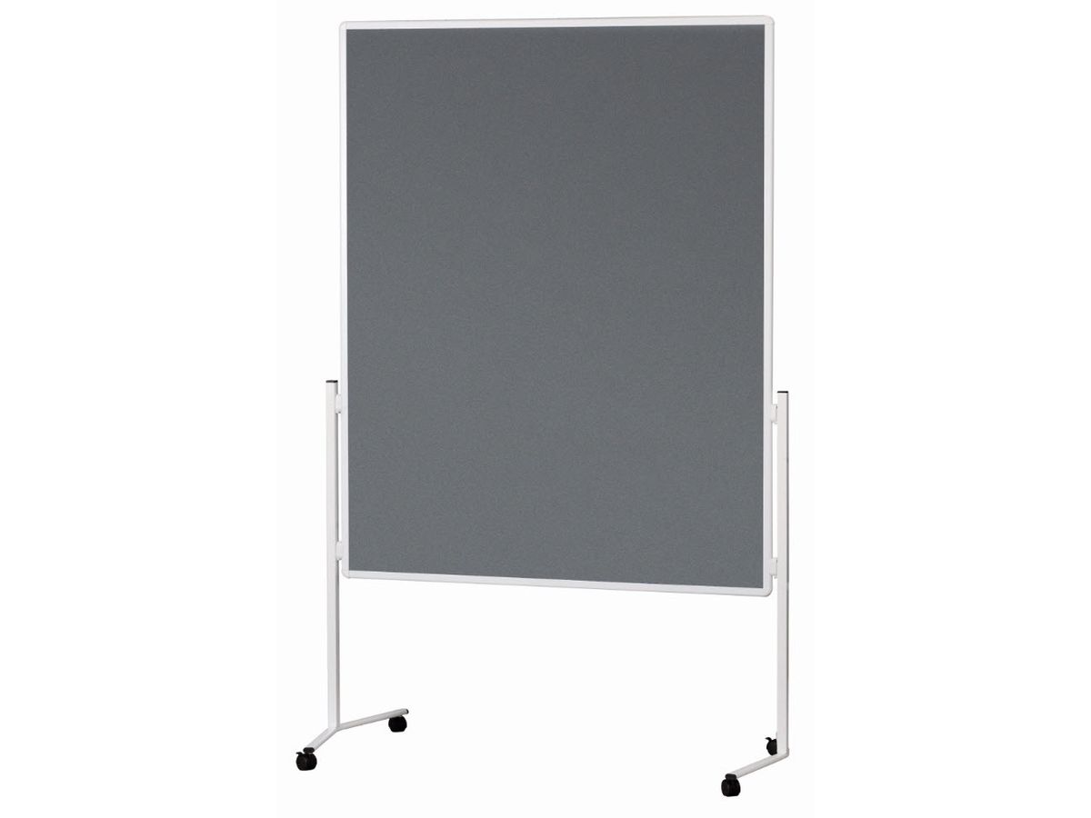 MAGNETOPLAN Moderatorentafel Filz grau 2111101 starr 1200x1500mm (4013695033174)