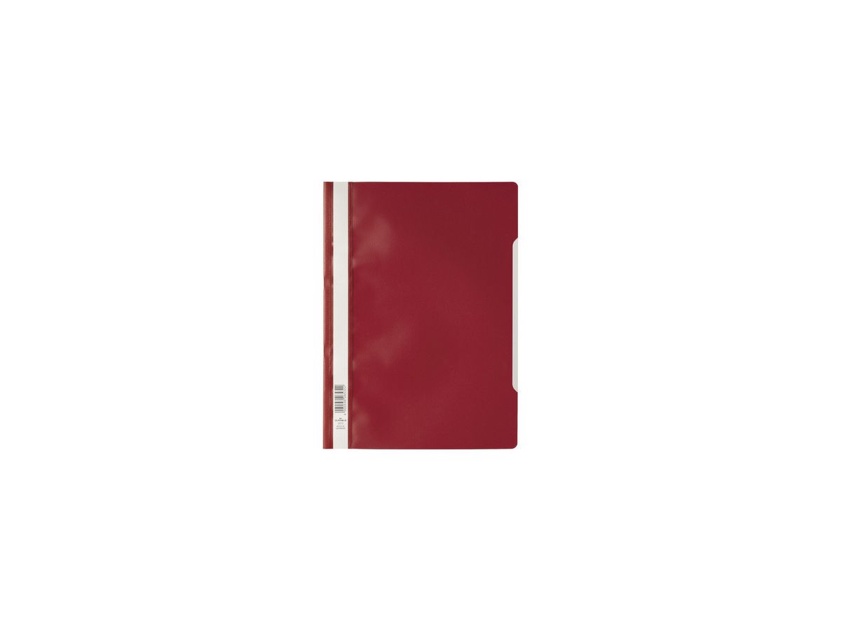 DURABLE Dossier raccogl.Standard PP A4 257303 rosso (4005546265322)