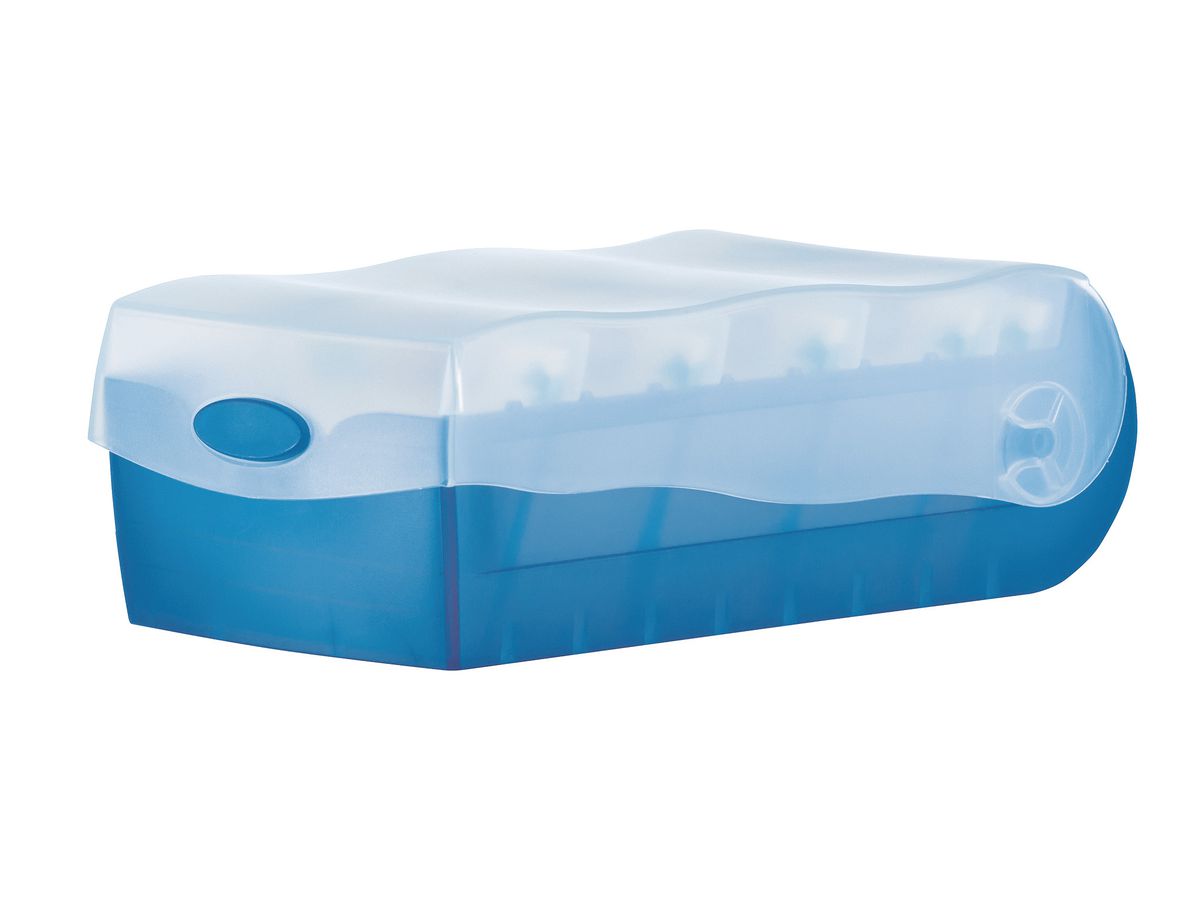 HAN Karteibox Croco A7 997-643 blu 12.1x8.5x24.6cm (4012473997035)