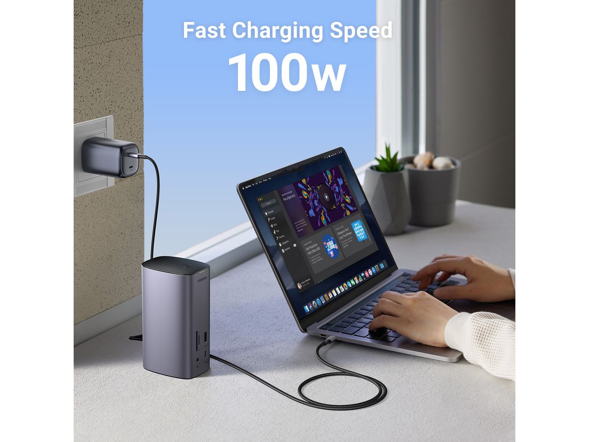 UGREEN Multifuction Docking Station 90325 12in1 Pro BB (6957303893256)