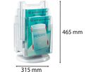 EXACOMPTA Tisch-Drehständer A4 60558D transparent (9002493103115)