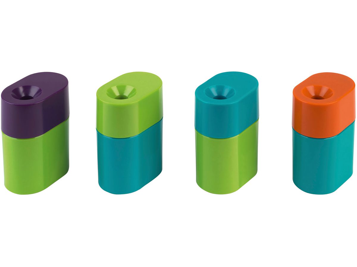 M+R Taille-crayon EASY LIGHT 709090160 PP coul. ass. (4004627090907)