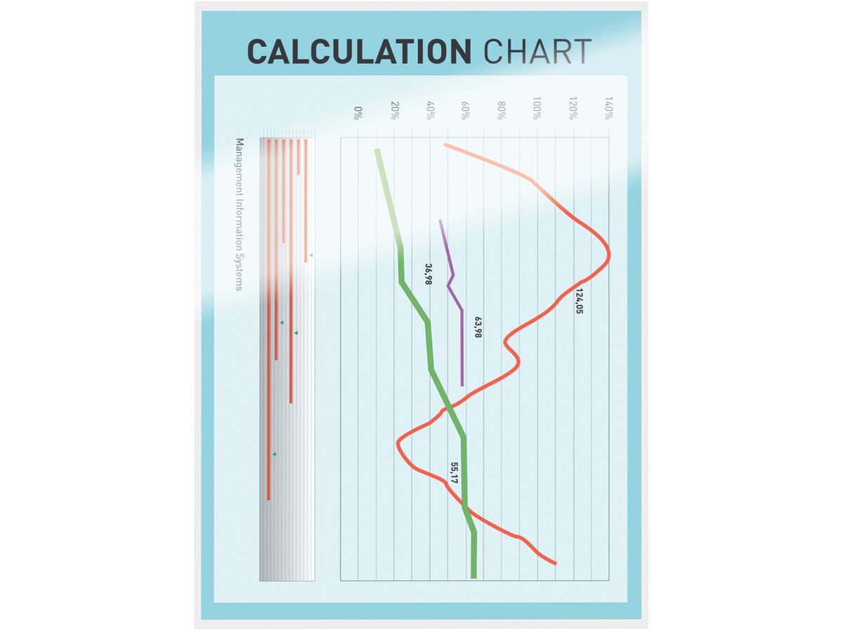 LEITZ Pochettes à plastifier A3 74860000 brillant, 80my 25 pcs. (4002432397709)