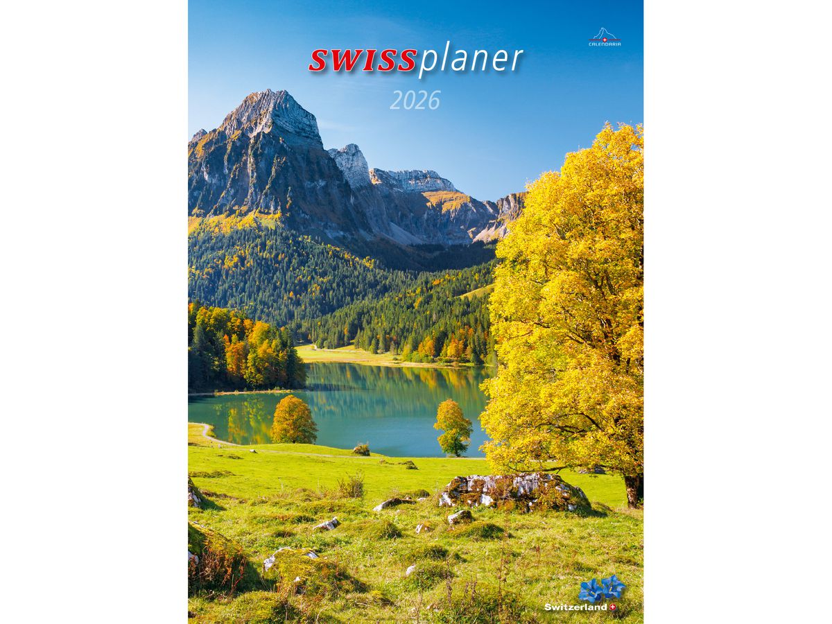 CALENDARIA Planer 2026 9783036205328 Swiss 23x31.5cm (9783036205328)