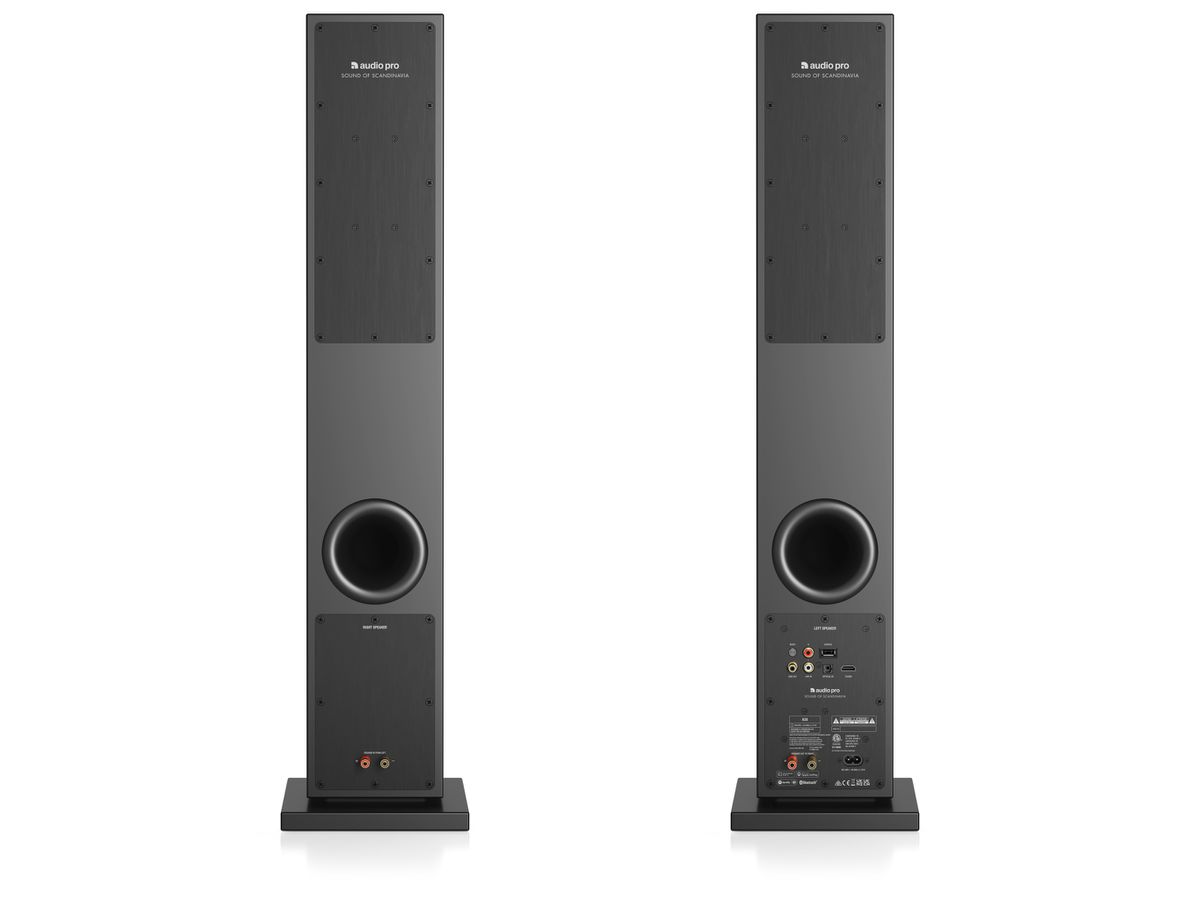 AUDIO PRO Speaker A38 15250 Black, 1 pair (7330117152501)