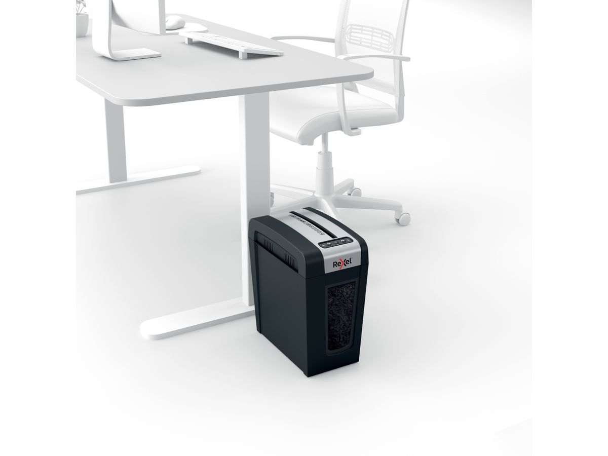 REXEL Aktenvernichter Secure 2020132EU MC4-SL, P-5, 14lt (5028252615365)