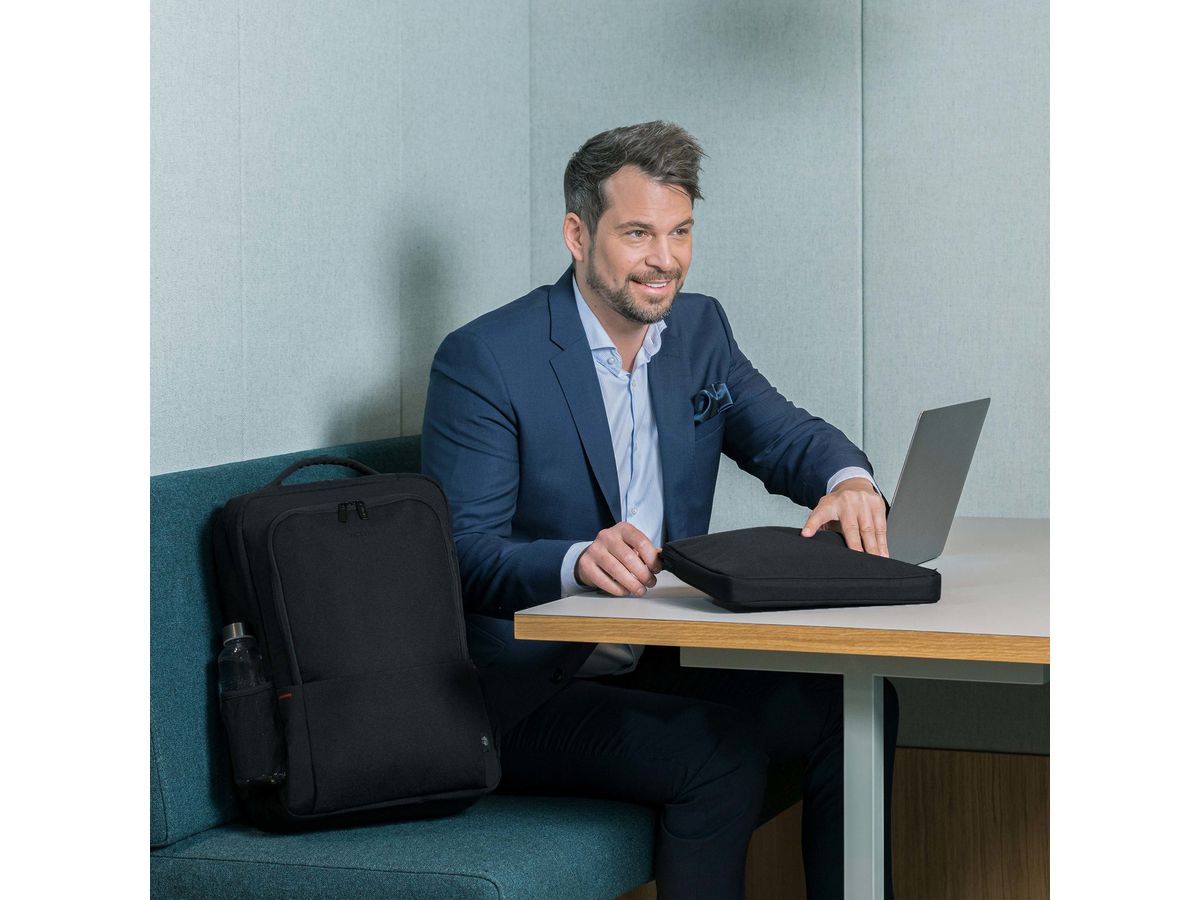 DICOTA Eco Backpack Plus BASE black D31839-RPET for Unviversal 13-15.6 (7640186419710)