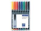 STAEDTLER Lumocolor permanent B 314 WP8 8 Farben ass. (4007817323519)
