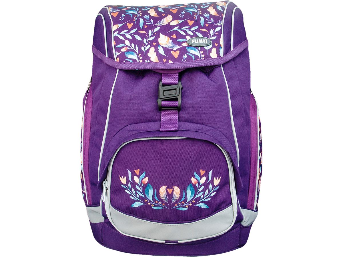 FUNKI Flexi-Bag Set Hippie Owl 6040.608 flieder 5-teilig (7611468083356)