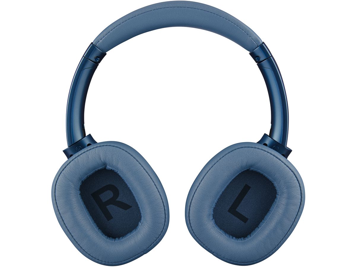 INTENSO Overear Headphones TWS 3740405 Bluetooth, Hybrid ANC Blue (4034303035540)