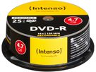 INTENSO DVD-R Cake Box 4.7 GB 4801154 16x Printable 25 Pcs (4034303004621)