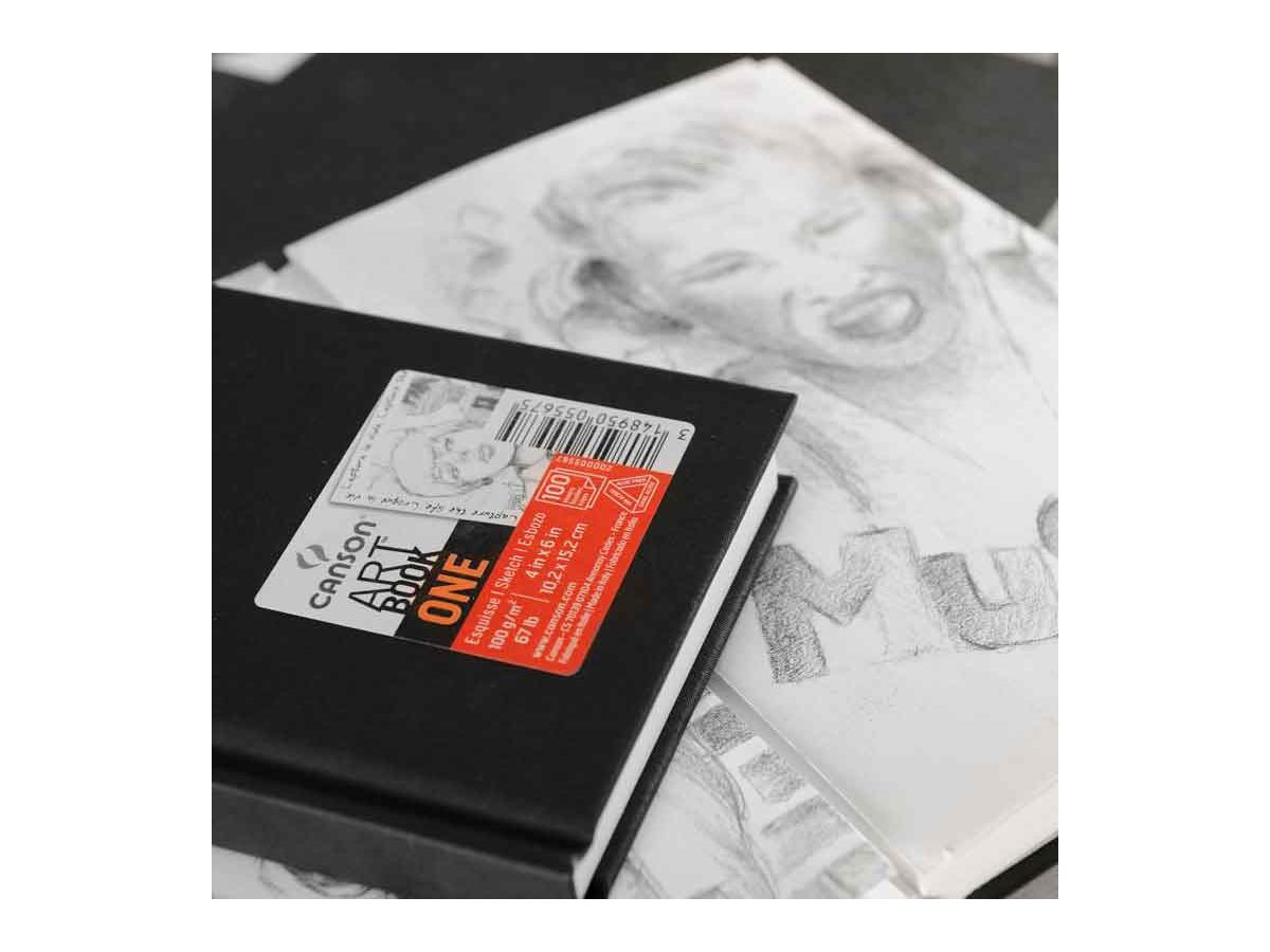 CANSON Art Book One 14x21,6cm 200005568 100 Blatt, gebunden (3148950055682)