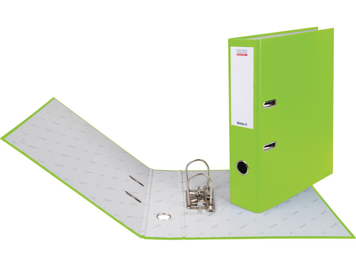 BIELLA Classeur fédéral 7cm 10341731U vert clair A4 (7611365424023)