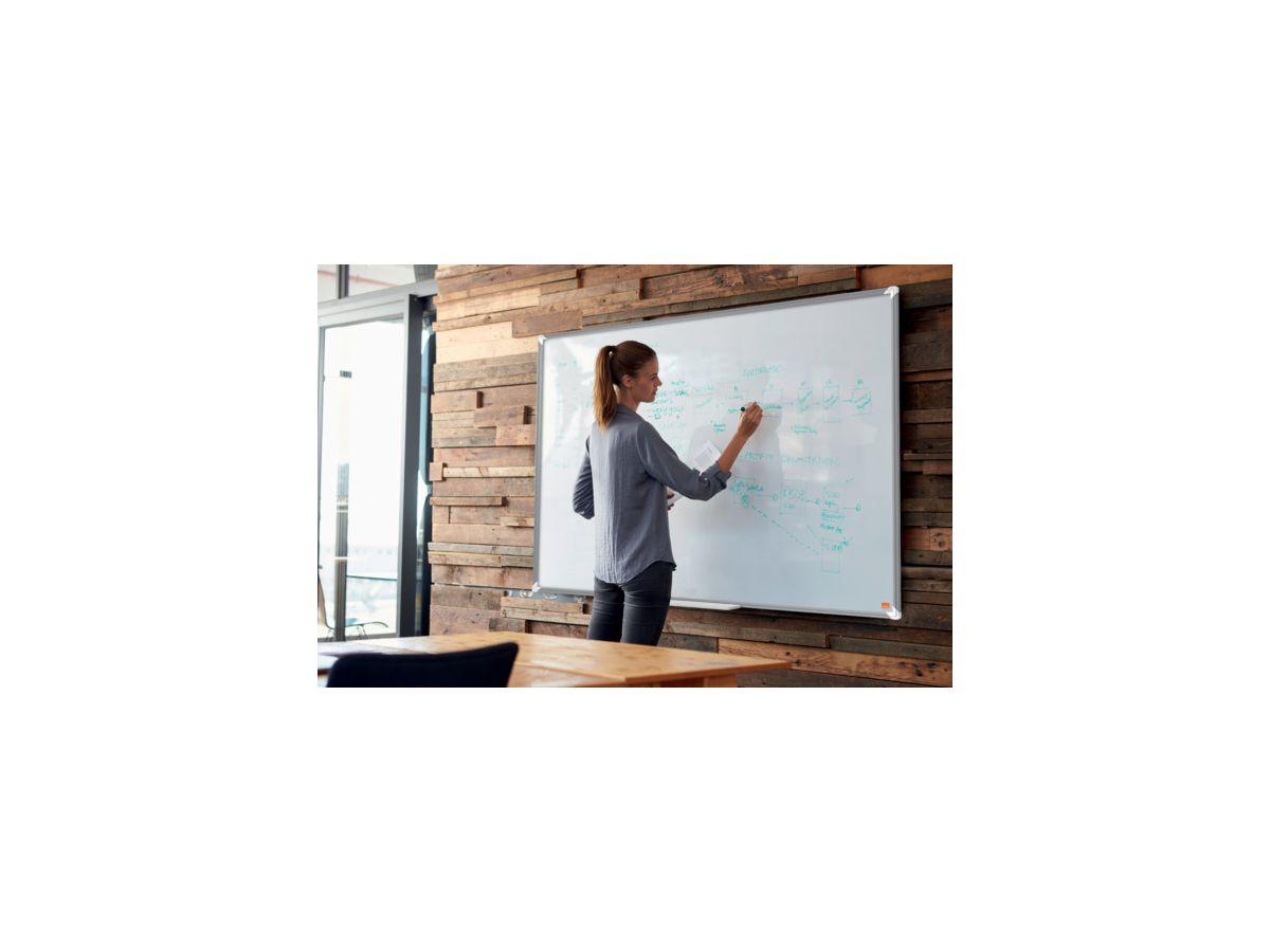 NOBO Whiteboard Premium Plus 1915146 Aluminium, 100x150cm (5028252608183)