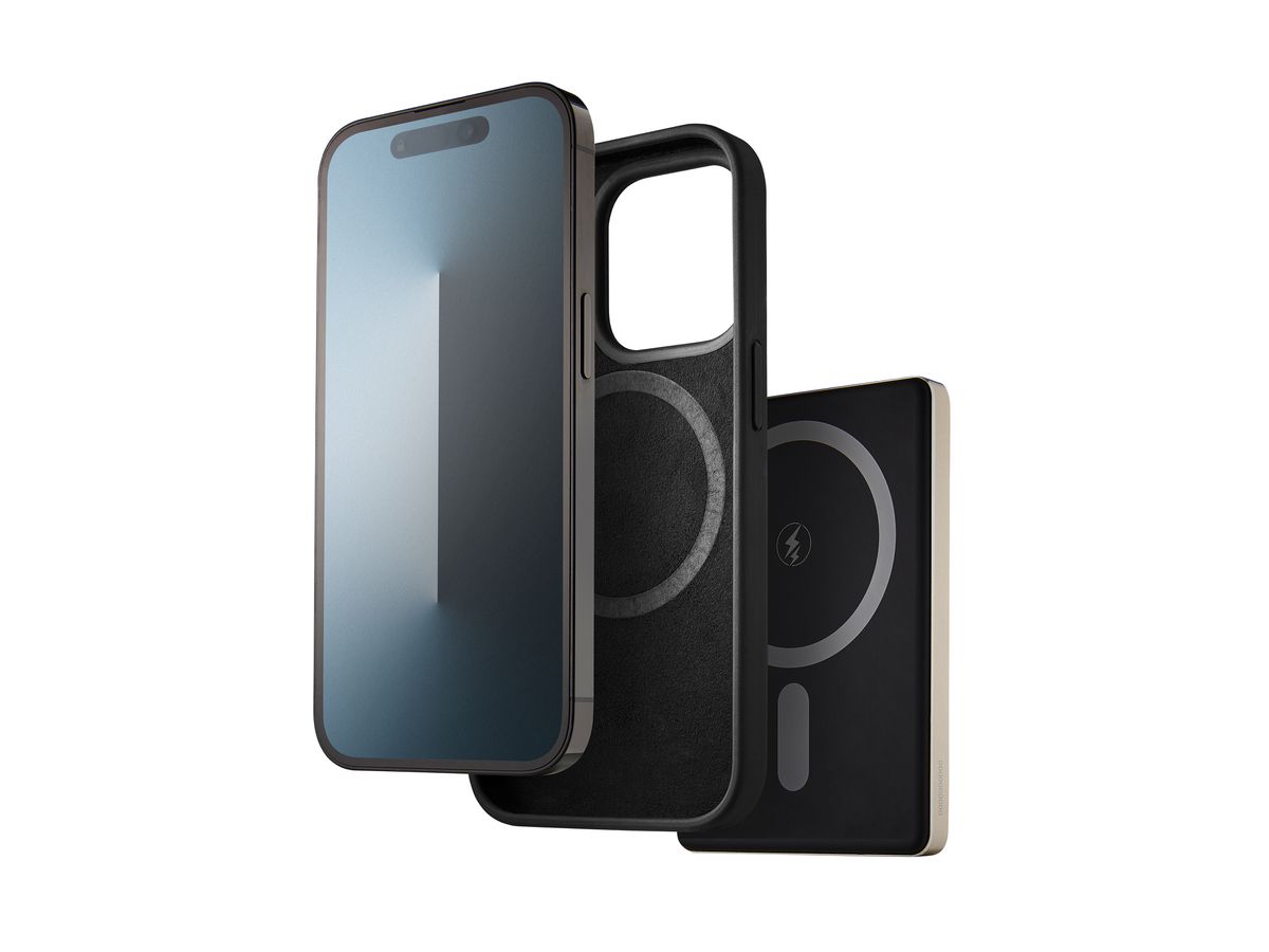 INTENSO Powerbank MW5000 5000 mAh 7344021 Magnetic Wireless champagne (4034303036127)