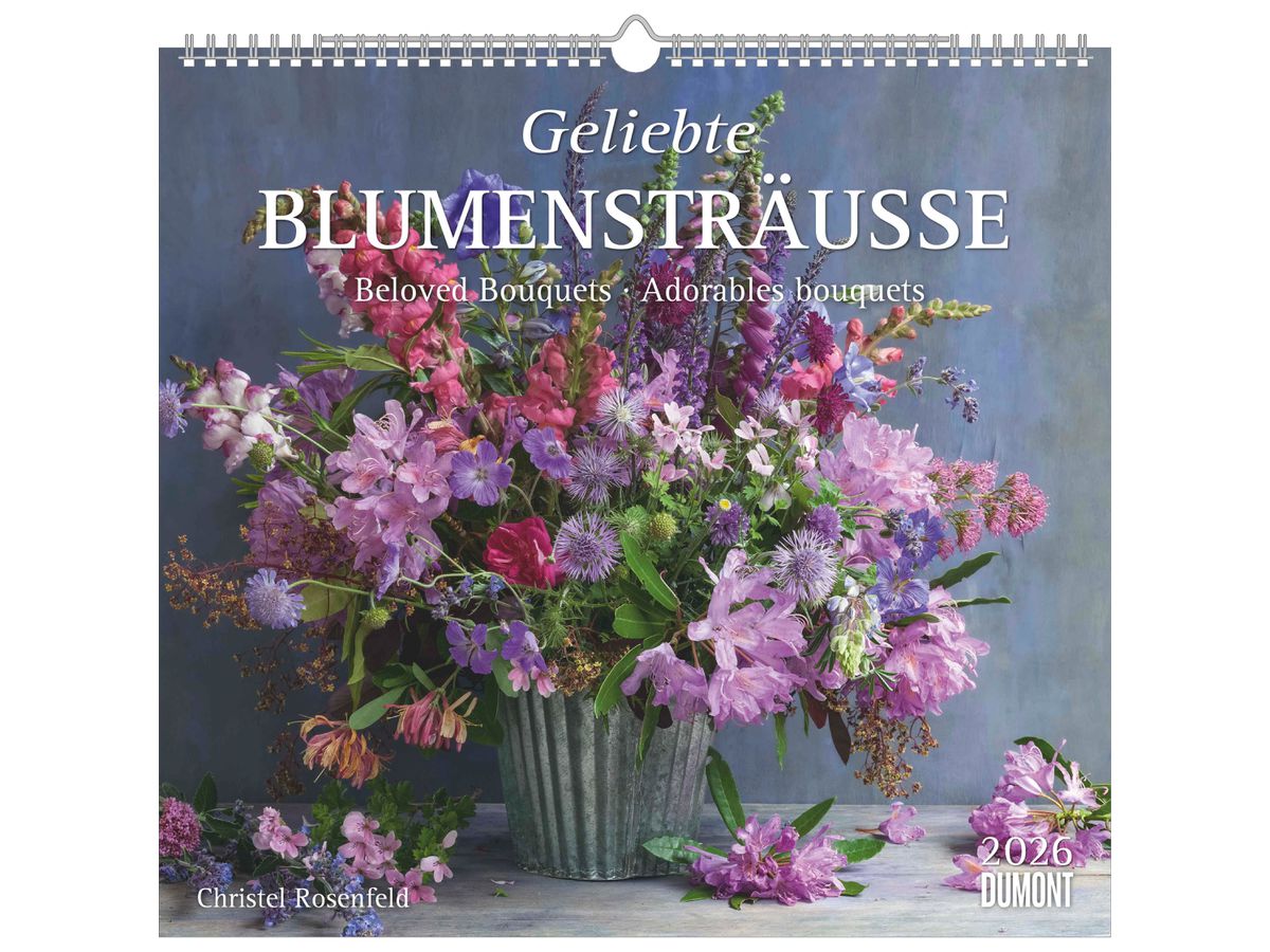 DUMONT Calendario 2026 260813 Bouquet ML 38x35.5cm (4069095008137)