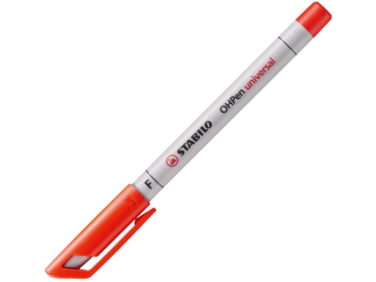 STABILO OHP Pen non-perm. F 852/40 rot (4006381114455)