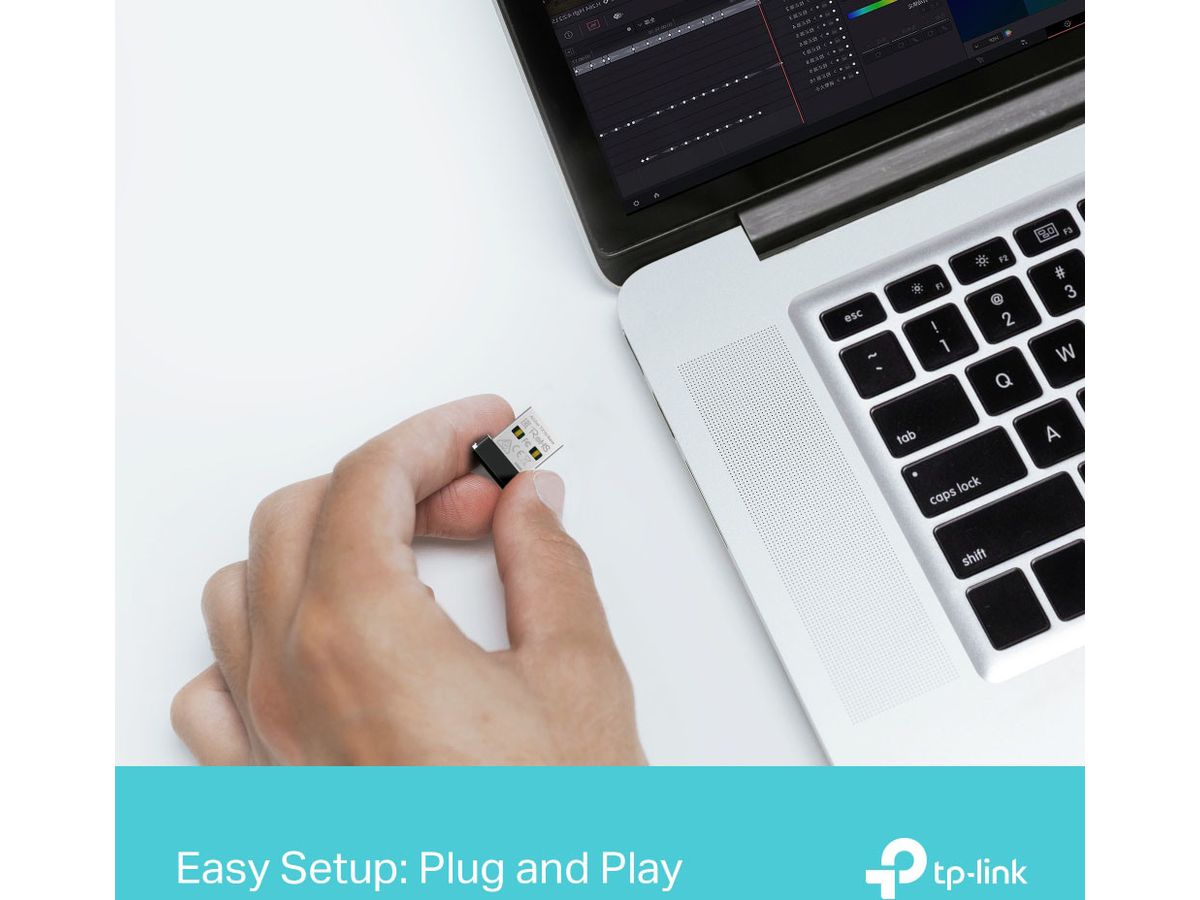 TP-LINK Nano WiFi 6 USB Adapter Archer TX1U Nano AX300 (8885021370965)