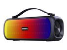 STREETZ BT Boombox 2x7.5 W CMB-110 Black,AUX,USB flash,LED,IPX5 (7333048057471)