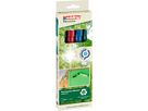 EDDING Permanent Marker 25 E-4 25-E4 Etui, 4-farbig 4 Stück (4004764979448)