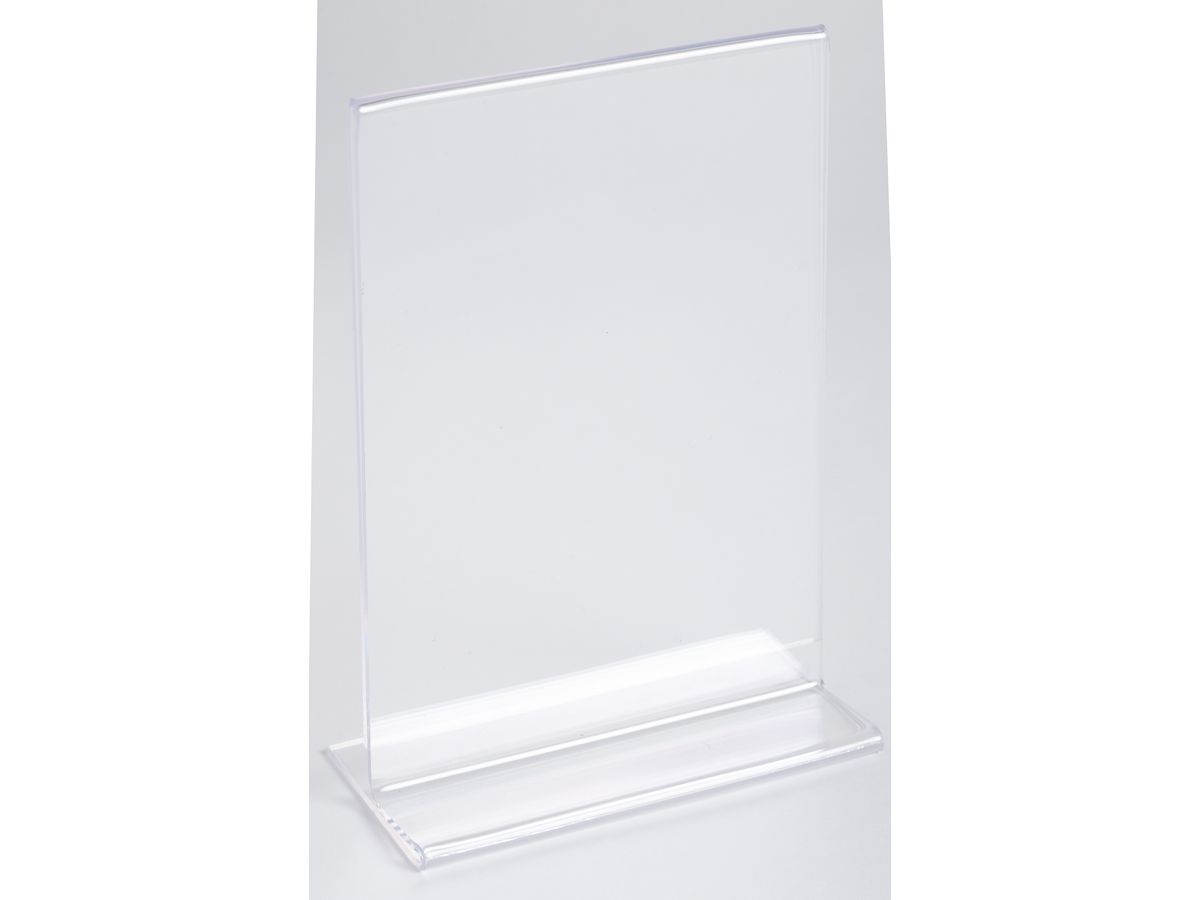 EXACOMPTA Supporto da tavolo A6 86158D trasparente, forma T alto (9002493109308)