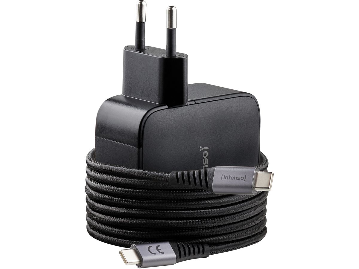INTENSO Power Adapter W110ACC Charger 7810010 100W, 2x USB-C, 1x USB-A (4034303036035)