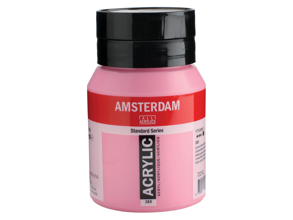 AMSTERDAM Colore acrilici 500ml 17723852 chinacr. rosa 385 (8712079281656)