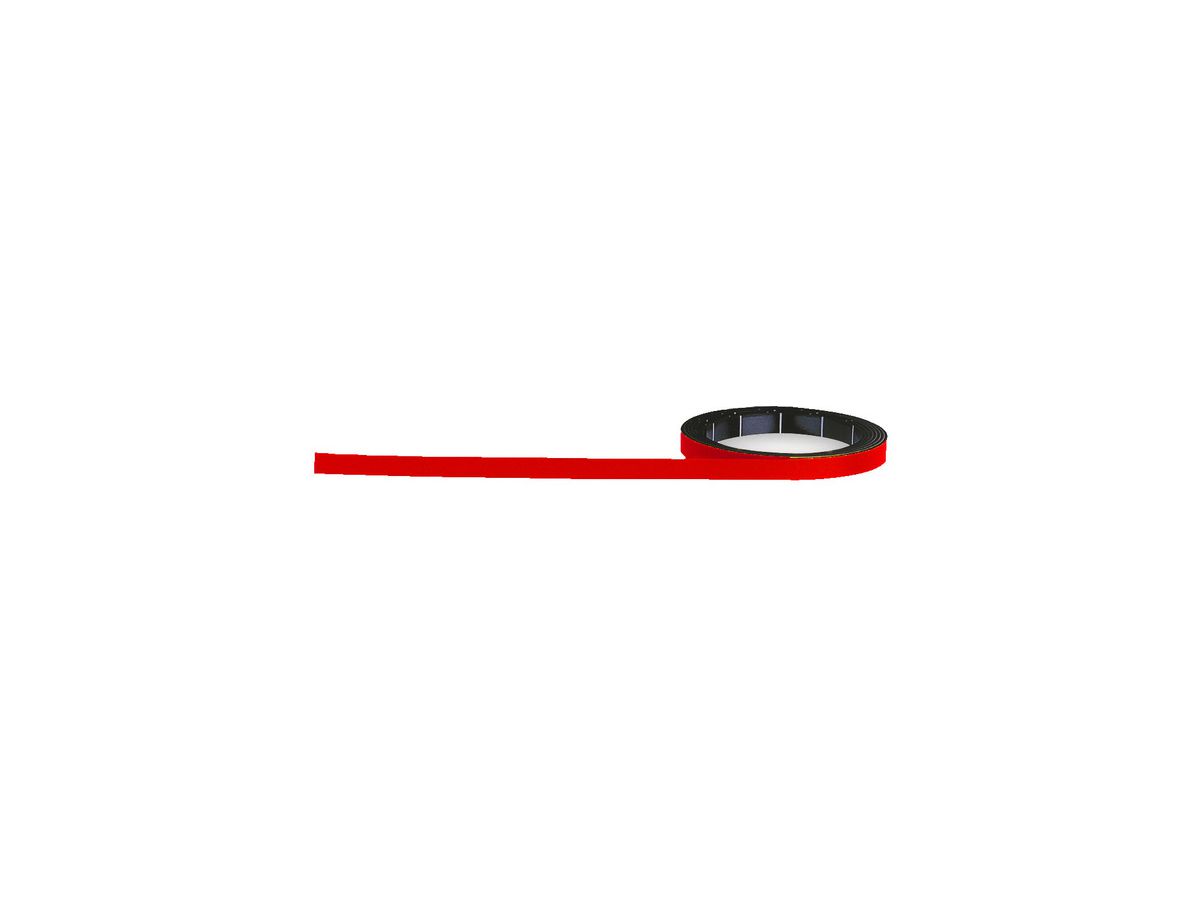 MAGNETOPLAN Ruban Magnetoflex 1260506 rouge 5mmx1m (4013695007779)