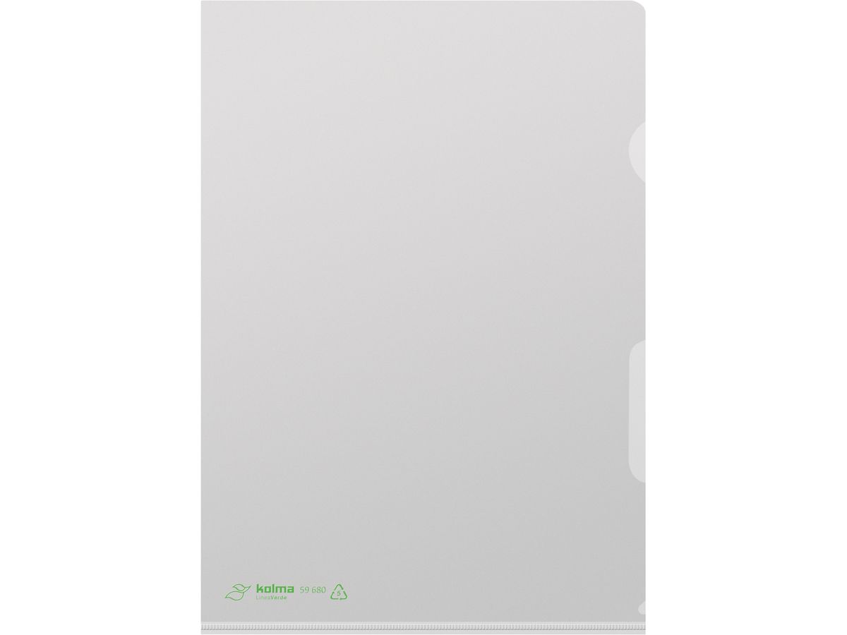 KOLMA Visa Dossier LineaVerde A4 59.680.00 transp.,CopyResistant 10 pcs. (7611967591185)