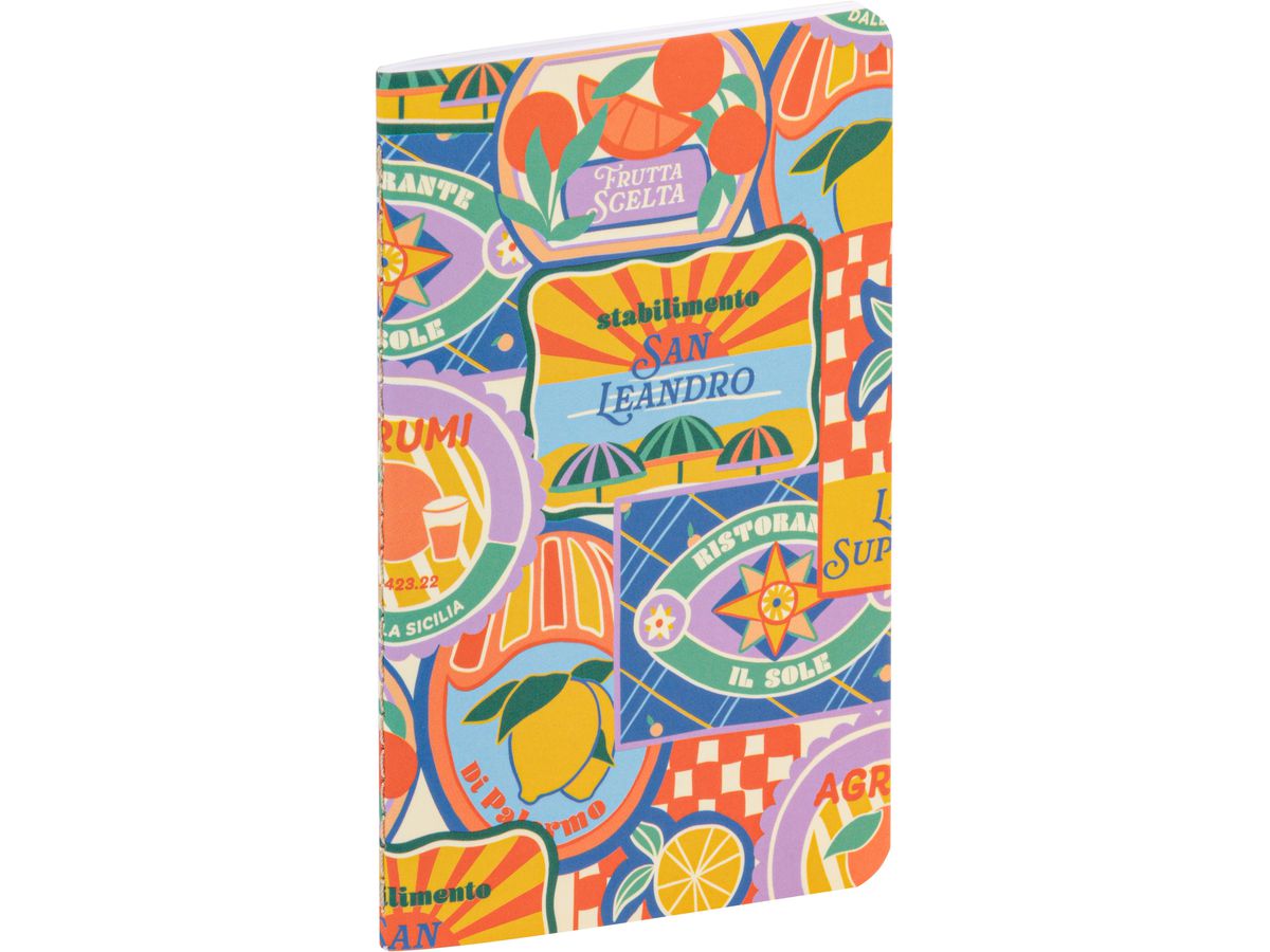 CLAIREFONTAINE Quaderno DolceAmore 7.5x12cm 116261C blanco assortito 24 paginas (3329681162614)