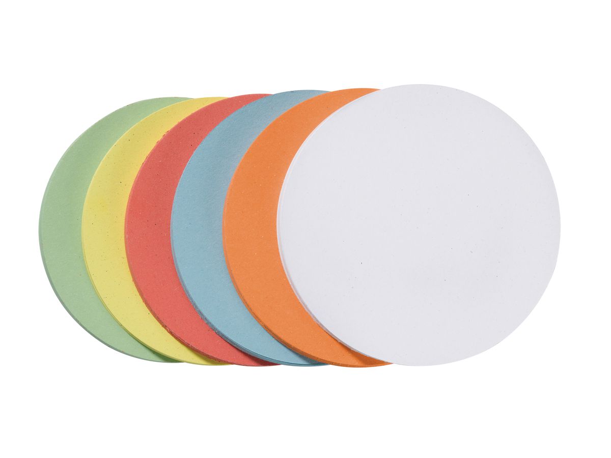 FRANKEN Moderationskarte Kreis UMZH 10 99 klein cm9,5cm, farblich ass. (4016946181426)