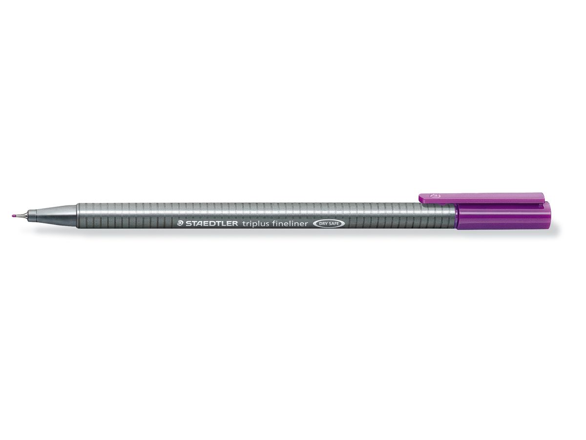 STAEDTLER Triplus Fineliner 0,3mm 334-6 violett (4007817334096)