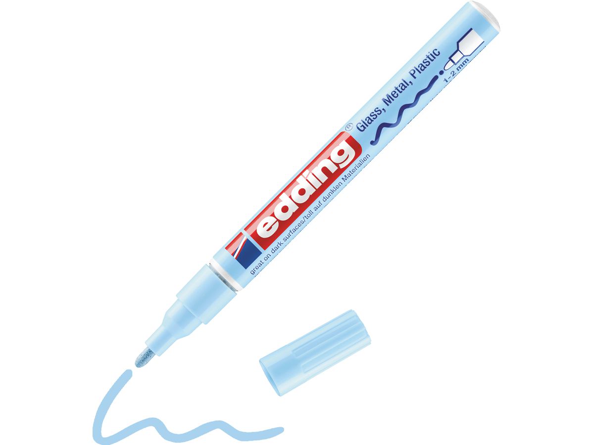 EDDING Paintmarker 751 CREA 1-2mm E-751-139 CR pastell blu (4057305017093)