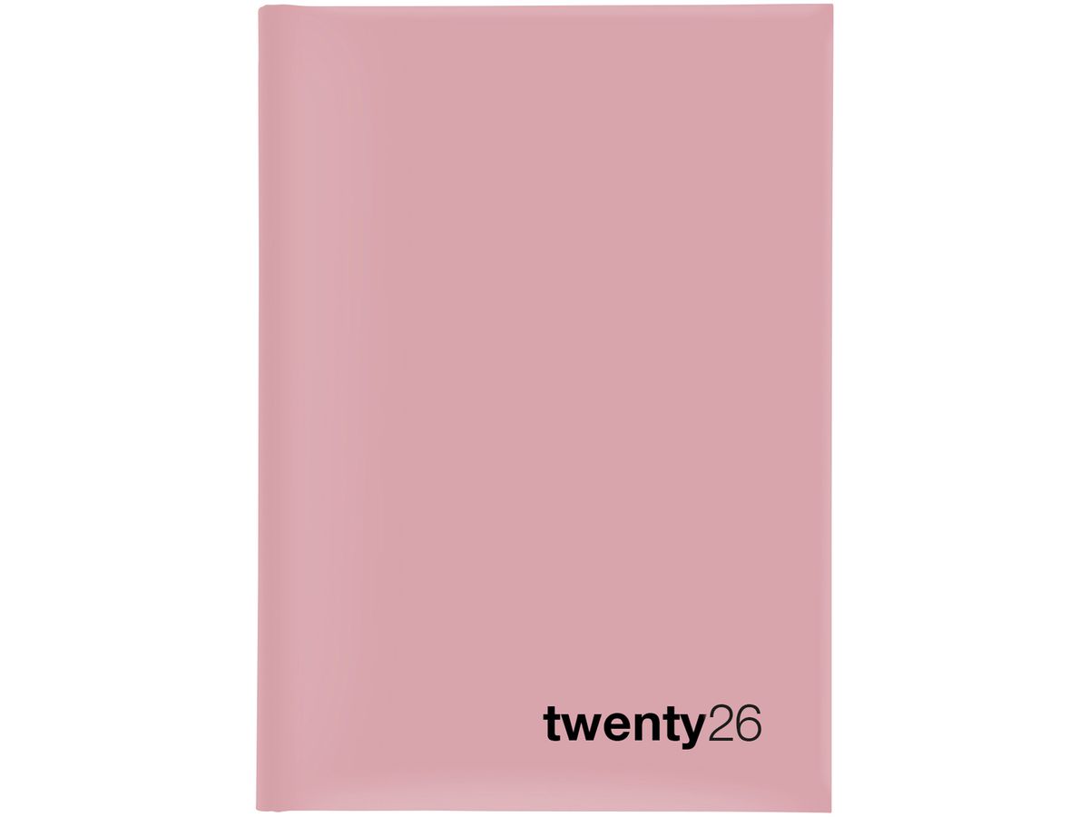 BIELLA Agenda Colorful 2026 809701400026U 1G/1P rosa ML 14.5x20.5cm (7611365524594)