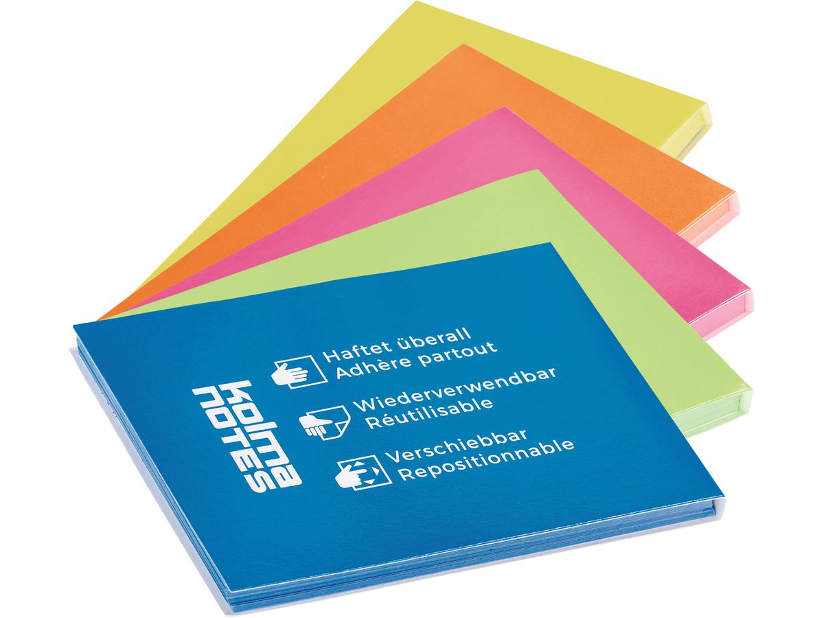 KOLMA kolma NOTES A7 13.007.19 10x100 fogli ass. (7611967135235)