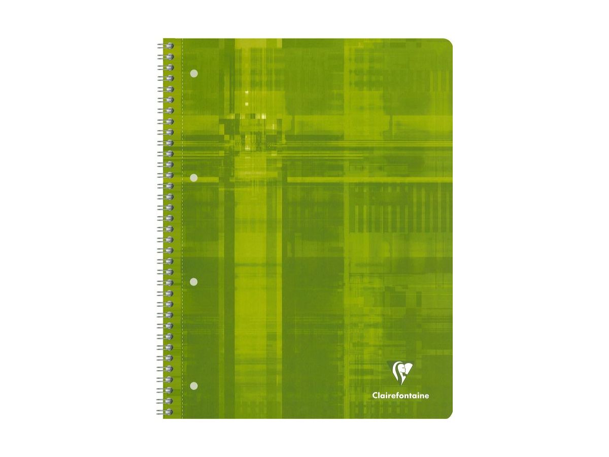 CLAIREFONTAINE Spiralheft Studium A4 8256 liniert, ass. 80 Blatt (3329680825602)