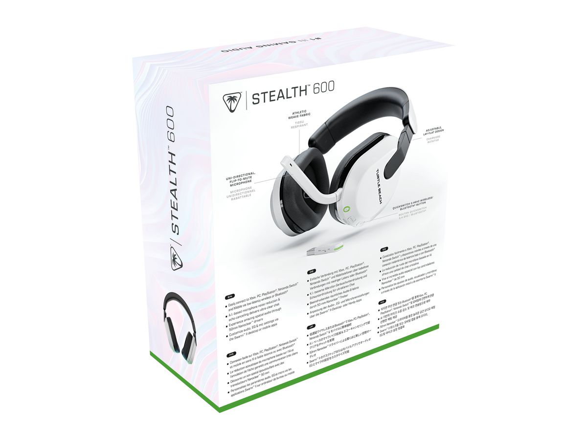 TURTLE BEACH Stealth 600 GEN3, White TBS-2102-15 Wireless Headset for XB (0731855021031)