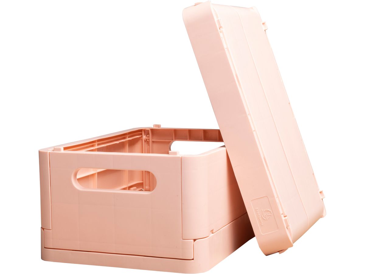 EXACOMPTA Klappbox Skandi A5+ 27131D Midi hellrosa 275x40x190mm (9002493271319)