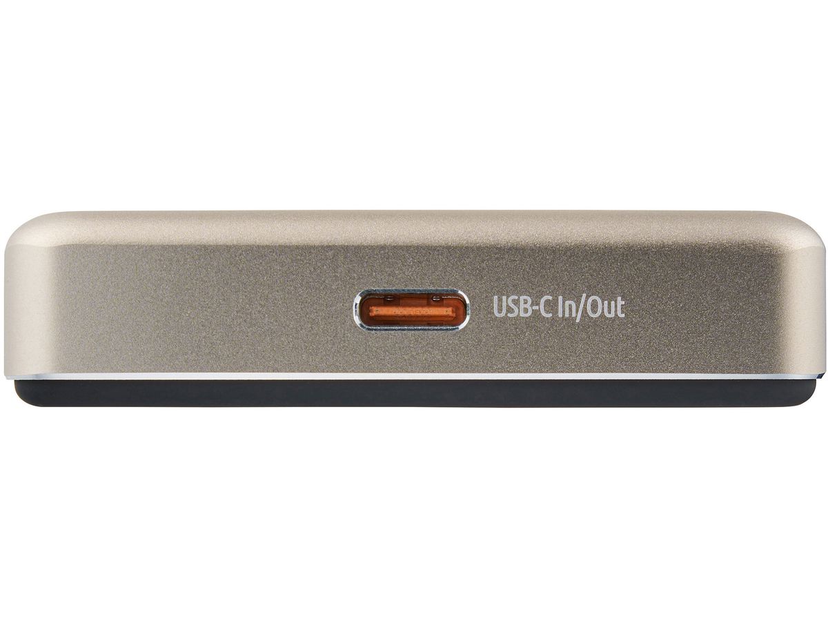 INTENSO Powerbank MW10000 10000 mAh 7344031 Magnetic Wireless champagne (4034303036219)