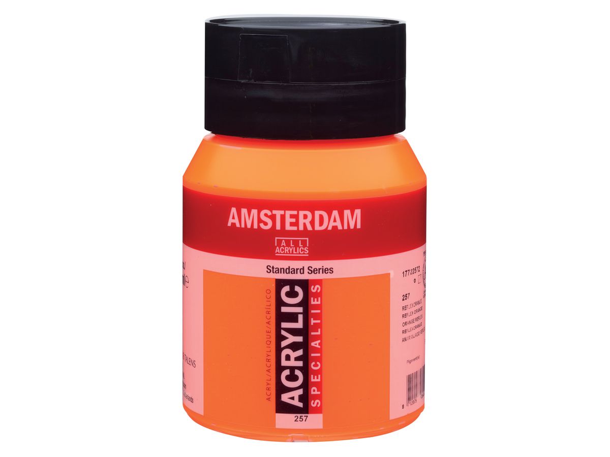 AMSTERDAM Acrylfarbe 500ml 17722572 reflexorange 257 (8712079394974)
