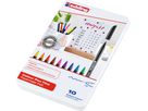 EDDING Faserschreiber 1200 Met. 1mm 1200-E10 10 Stück ass. Etui (4004764875160)