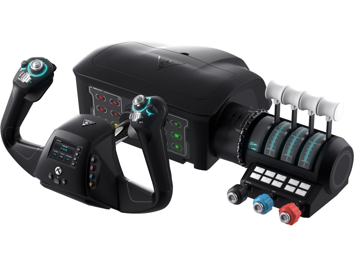 TURTLE BEACH Velocity One FlightCtrlSyst TBS-FLT-SIM Flightstick for Xbox/PC black (0731855007165)