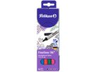 PELIKAN Fineliner 0,4mm 96/6 6 couleurs, étui (4012700940650)